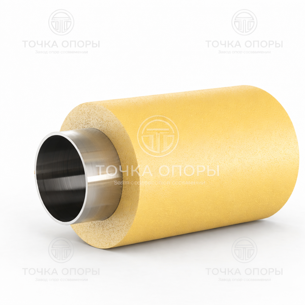 Стальная труба D 630 в ППМ изоляции