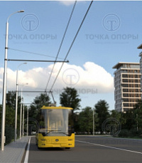 Опора контактной сети ТП-1200-9,0/11,0-01