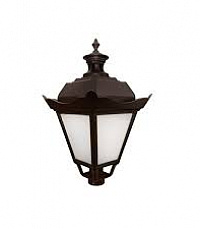 Светильник парковый «Пушкин-люкс» (корпус черный ПК) Ж(Г)ТУ 05-70-001