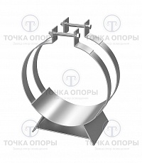 Скользящие подкладные опоры в футляре на прямолинейном участке