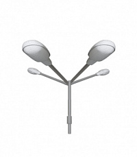 К4-2,0-1,0-/90-Ф4 четырехрожковый консольный кронштейн