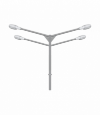 К4-2,0-2,0-/180-Ф4 четырехрожковый консольный кронштейн