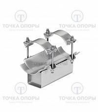 Опоры неподвижные бугельные с корпусом ТС-671.00.00 СБ